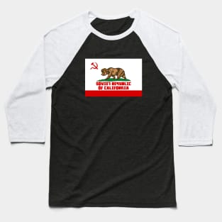 Soviet Republic of California Baseball T-Shirt